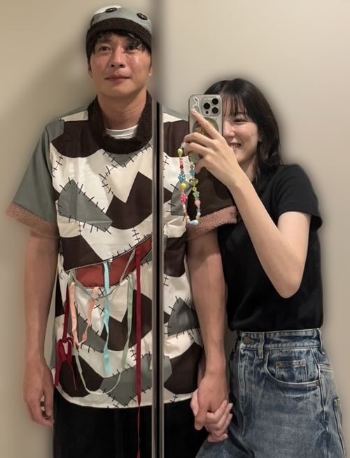 永野芽郁さん田中圭さんの写真