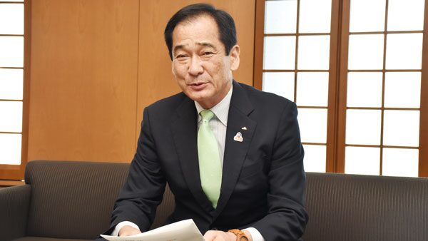 JA全中山野徹会長の写真